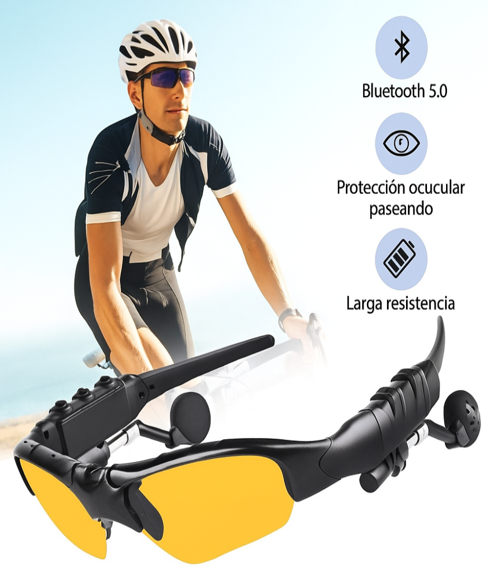 Gafas Inteligentes Bluetooth 5.0 con Sonido Envolvente